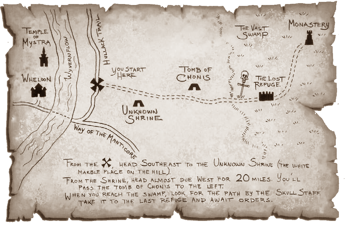 Map to Lost Refuge